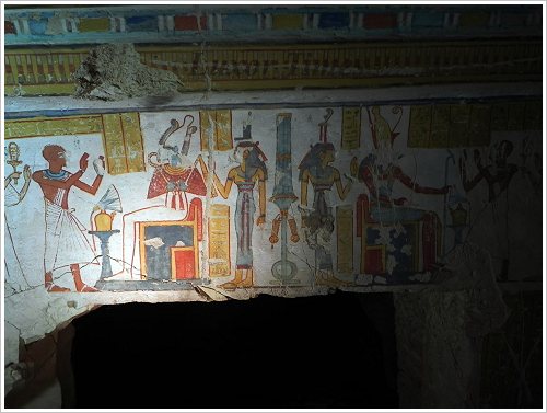 Tomb of Khonsuemheb in el-Khokha, Luxor West Bank, © SCA, AP