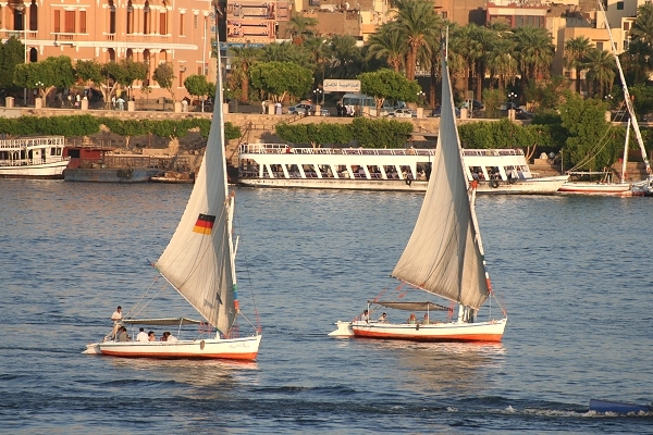 Felucas on the Nile