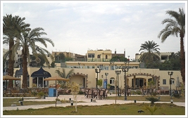 Redevelopment of the place at the ferry dock, Luxor West Bank