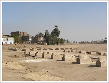 Main Avenue of the Sphinxes and Avenue leading to the Temple of Mut, Karnak, East Bank