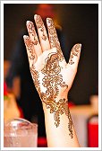Henna decoration, commonly applied during Eid al-Fitr