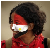 Protester in Cairo