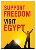 Support Freedom, Visit Egypt!
