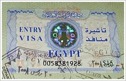 Entry Visa for Egypt