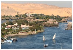 Nile bank at Aswan
