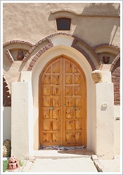 Door in Habu, Luxor West Bank