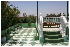 Roof garden in Gezira, Luxor West Bank